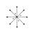 Romilly 12 - Light Steel Dimmable Chandelier