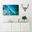 Beautiful Wave In Abstract - Wrapped Canvas Print-55314215