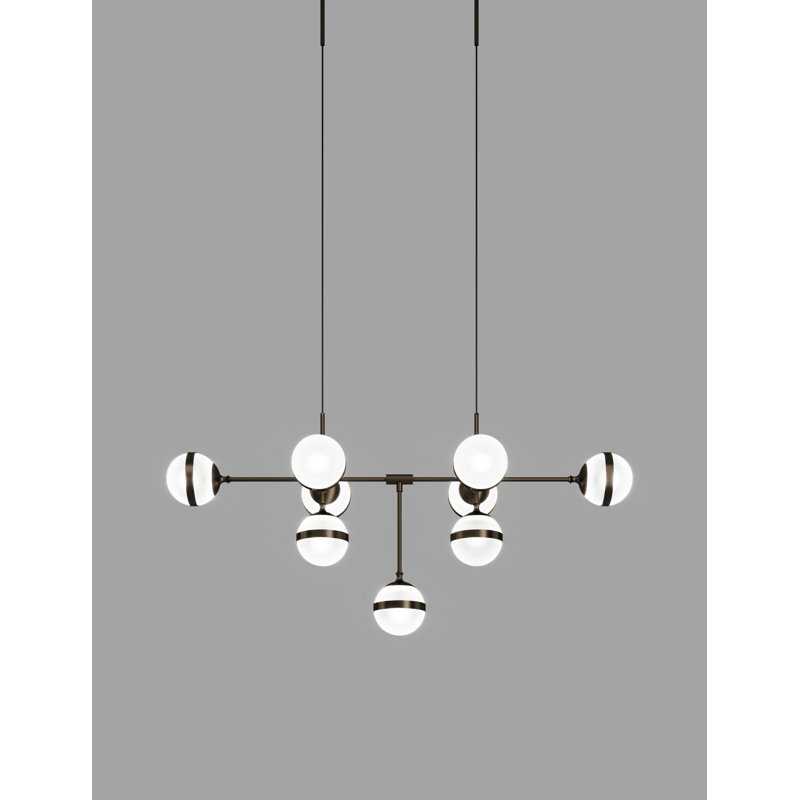 Peggy 9 - Light Pendant, Anique Brass