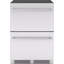 Zephyr Presrv 24" Stainless Steel Built-In Single Zone Refrigerator Drawers