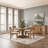 Vienna 55" Reclaimed Pine Round Dining Table