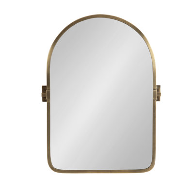 Elijah Metal Arched Pivot Mirror