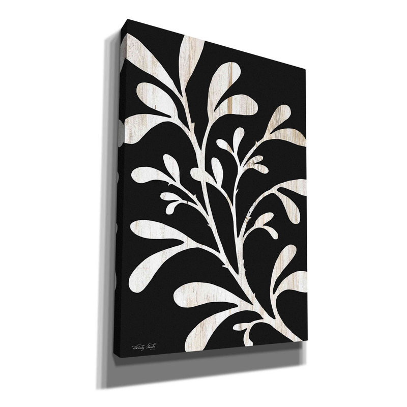 Abbiegail Branch On Black II par Cindy Jacobs, H 26 po x l 18 po x P 0,75 po