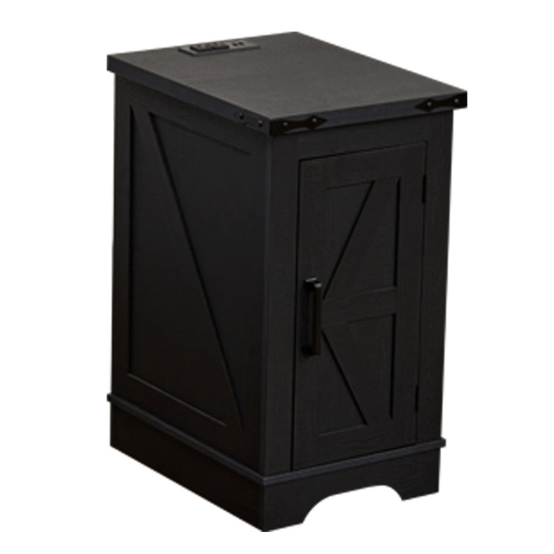 Table de chevet Stonehouse, Noir