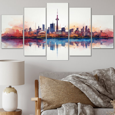 " Canada Toronto City II " 5 - Pieces