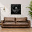 Art mural vieilli, panier de tissage traditionnel-129093438