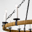Darlana 12 - Light Wagon Wheel Chandelier-1312829776-1312829782