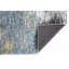 Tapis de couloir moderne bleu et abstrait-414707348