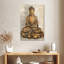 Bouddha en bronze Leisha-108235940