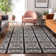 Premium Machine Washable Prisco Black Rug