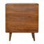 Commode courbée courbée