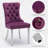High-end Tufted Velvet Upholstered Nailhead Dining Chair-1240169706-1240169723