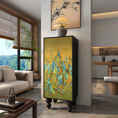 Armoire décorative rétro