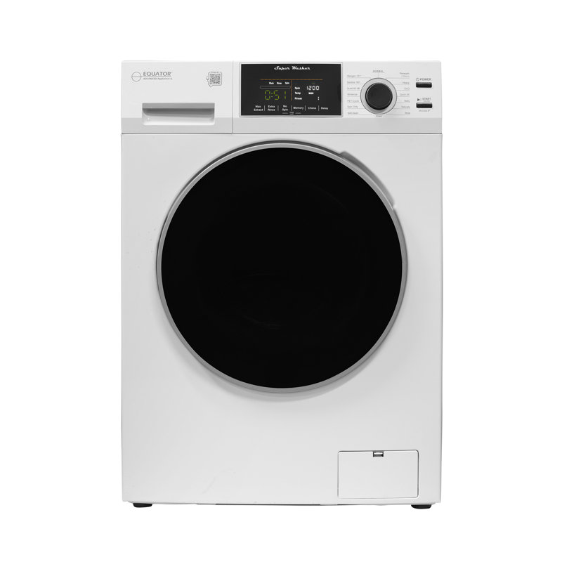 	Equator 1.6cf/15lbs Compact Washer 15 Wash Sanitize Allergen PET Cycle With 2 Min. Winterize ( Anti-freeze) Option 1400RPM / 110V