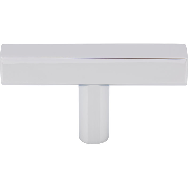 Dominique Bar Knob, Polished Chrome, 2 1/4"