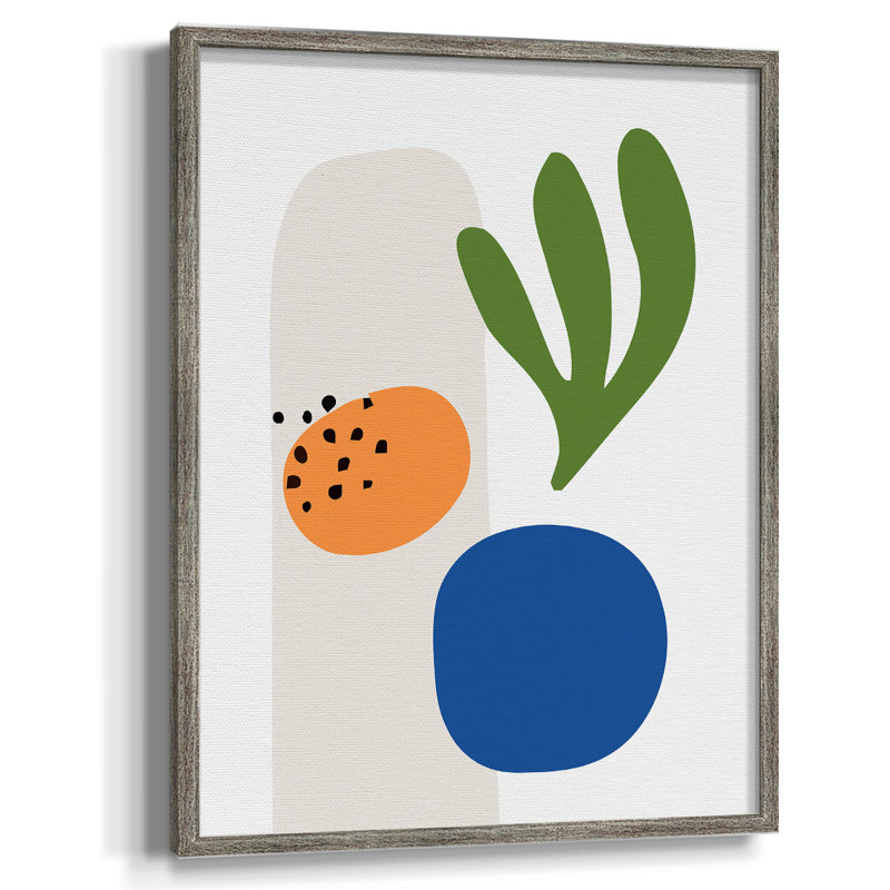 Matisse CCXCV, reproduction d'art encadrée - bois massif, H 11 po x l 9 po