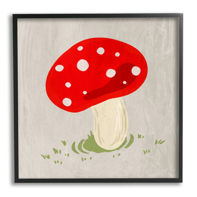 " Red Spotted Mushroom " by Ziwei Li