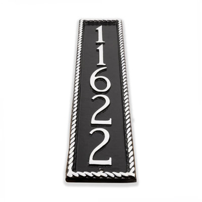 Franklin 5-Line Wall Address Plaque