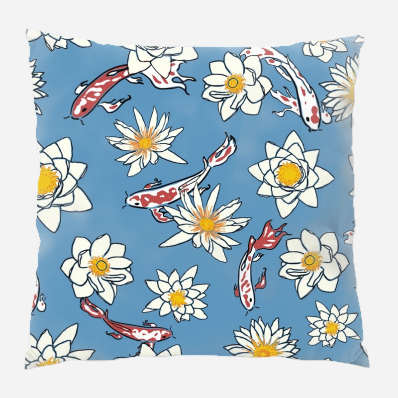 Coussin koi, Intérieur