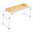 47.24" Mobile Overbed Table Height Length Adjustable Bed Desk With Wheels