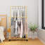 Kissel 80cm Rolling Clothing Rack