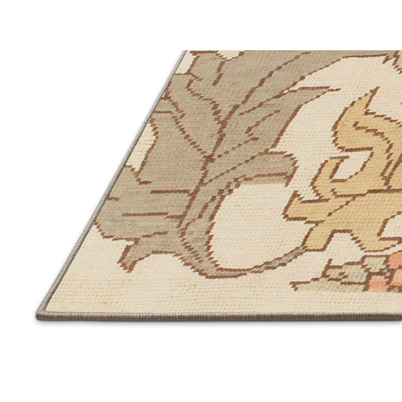Tapis décoratif multicolore à motif abstrait, Rectangle 2 pi x 4 pi