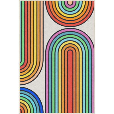 Rectangle Crayola Area Rug
