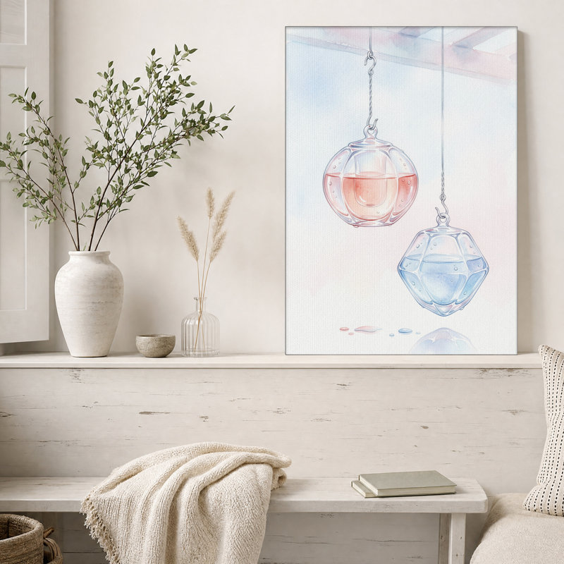 Art mural sur toile suspendu, H 24 po x l 16 po