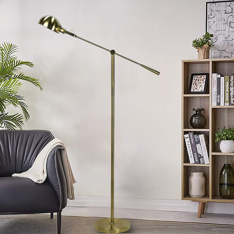 Walla 63" Swing Arm Floor Lamp