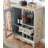 32.28" Silver Rectangular Solid Wood Wine Racks