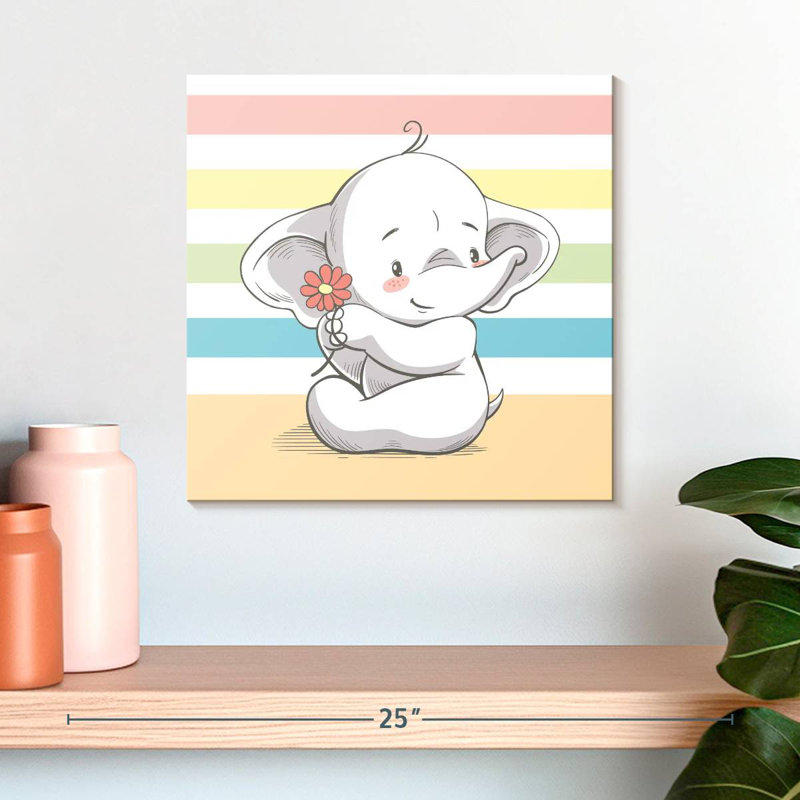 Ashelle belle éléphant, H 16 po x l 16 po