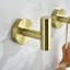 Ensemble de porte-serviettes de salle de bain en acier inoxydable 6 pièces-115844507