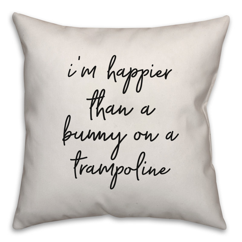 Reversible Throw Pillow, 16" x 16"
