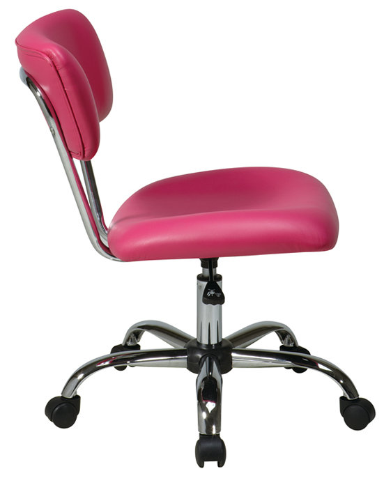Chaise de travail Vista, Rose