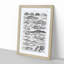 Study of Reptiles by Oliver Goldsmith - Picture Frame Drawing Print-55727482-55727483