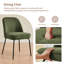 Soft Padded Upholstered Dining Chair with 12cm Thick Seat Cushion-719338504