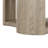 Parowan Weathered Beige Wood Abstract Coffee Table with Hidden Casters by "Ivy Bronx"