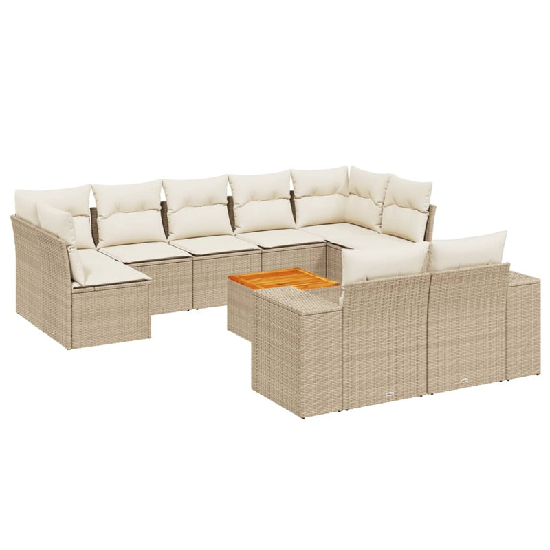 Ensemble de canapé de jardin Vidaxl