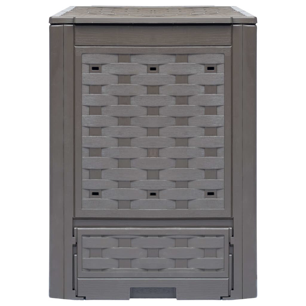 Garten Living 300 L Komposter Llanas aus Kunststoff