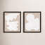 Modules In White, Set Of 2 By Michael Kempen - Framed Wall Art-1474469696-1474469705