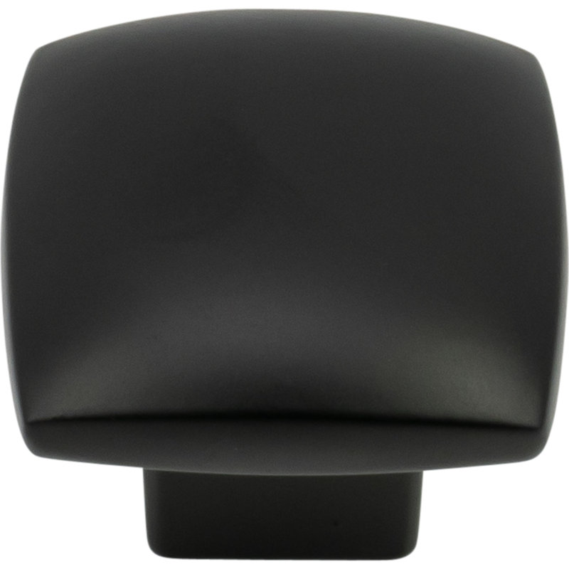 1 3/16" Length Square Knob Multipack, Matte Black
