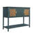 Rattan Entryway Table Console Table With Drawers, Accent Sofa Table Entryway Table