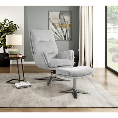 Fauteuil d'appoint pivotant confortable