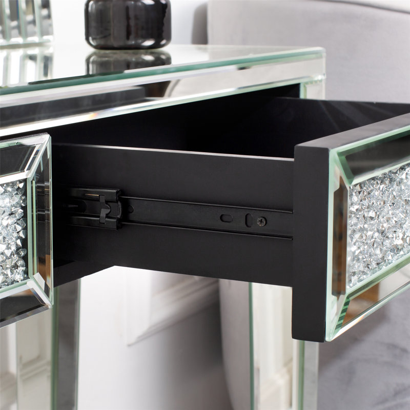 Amla 39'' Makeup Vanity with Mirror