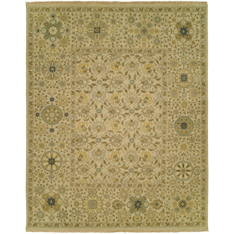 Mascoutah Wool Oriental Indoor Rug, Runner 2'6" x 10'