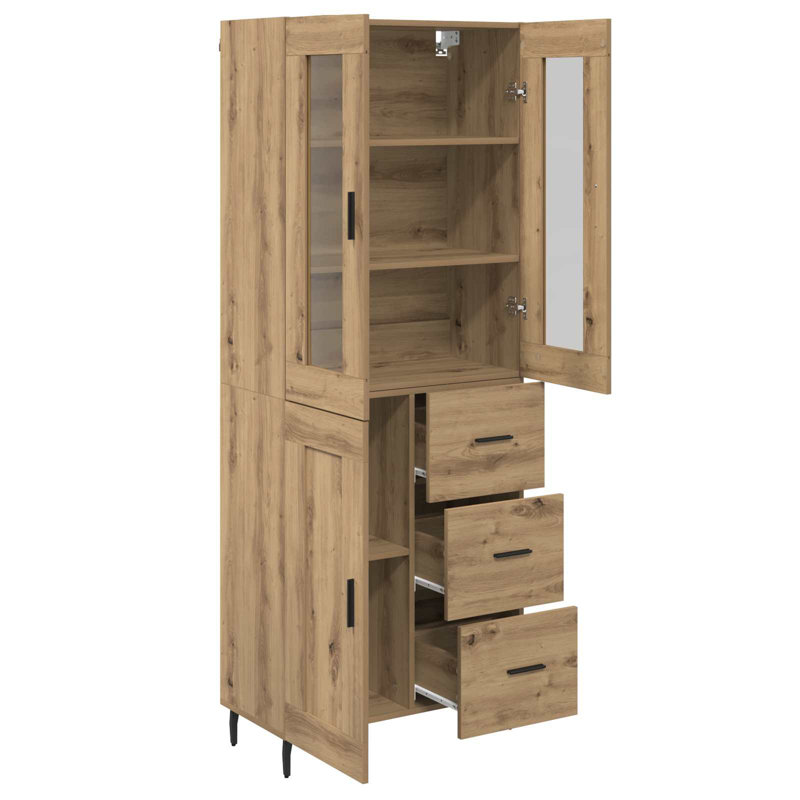 69.5cm Sideboard, Artisan Oak