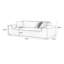 Causeuse-coussin standard en cuir véritable noir-1091408337