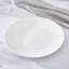 Serendipity White Coupe Dinner Plates