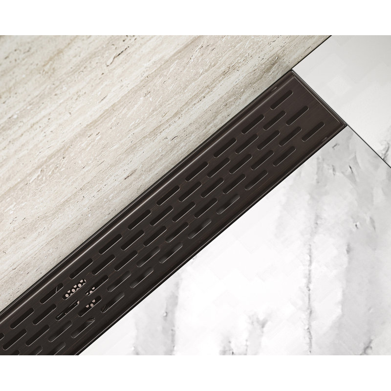 36'' W Linear Grid, Venetian Bronze