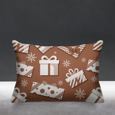 Outdoor Reversible Throw Pillow